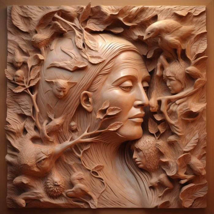 نموذج ثلاثي الأبعاد لآلة CNC 3D Art 